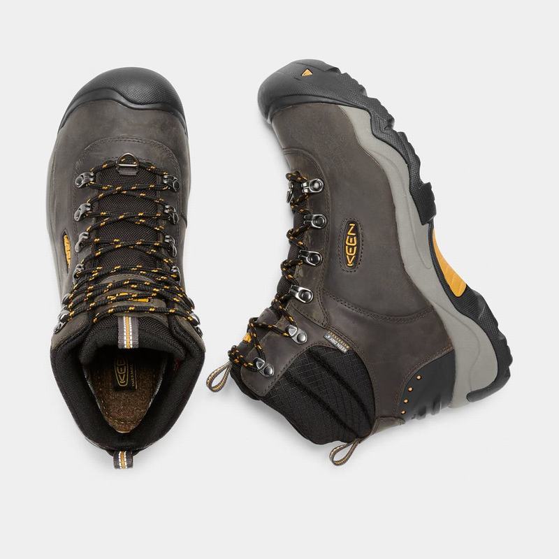 Botas De Montaña Keen Revel III Para Hombre Marrom Oscuro - Botas Keen Mexico (710892-VHW)